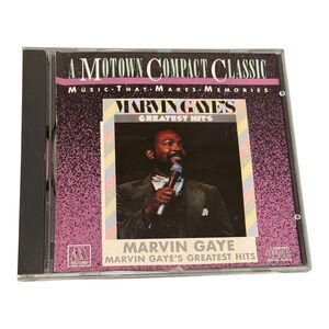 Marvin Gaye CD Greatest Hits Motown Compact Classic Soul R&B Album 1987 Canada